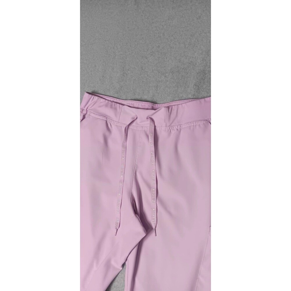 Med Couture Insight Jogger Scrub Pants Womens Size LP Lilac Purple Uniform Nurse - Picture 3 of 11